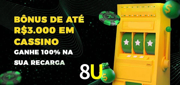 8U melhor bônus de depósito